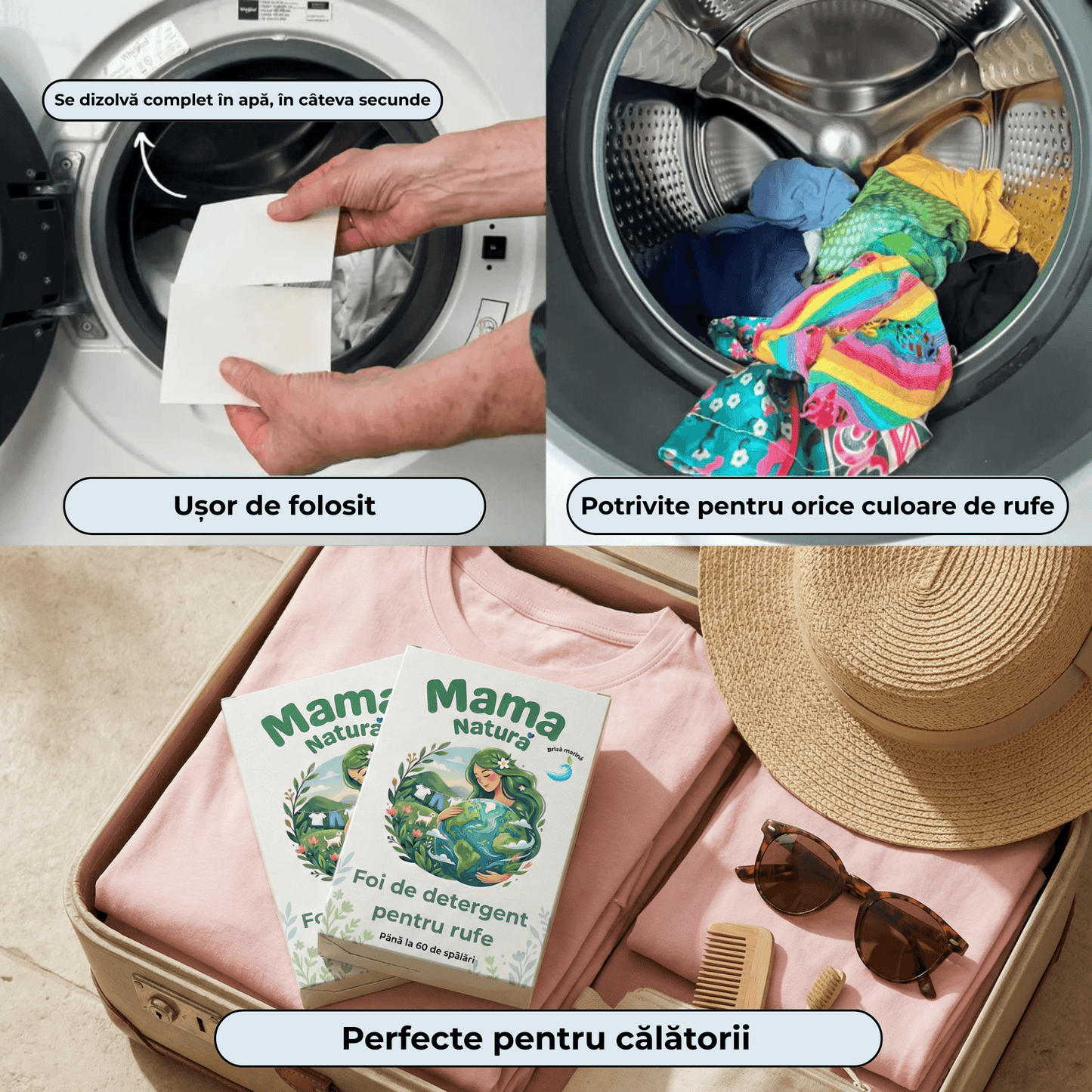 Mama Natura | Foi detergent pentru rufe