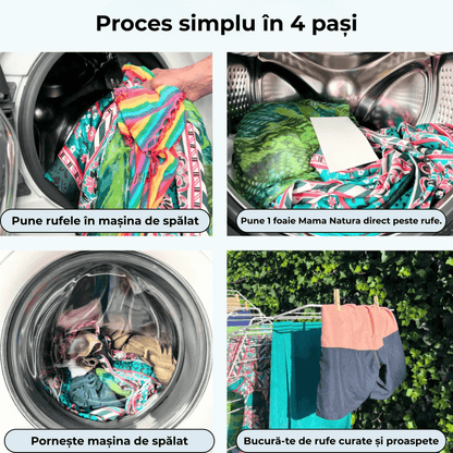 Mama Natura | Foi detergent pentru rufe